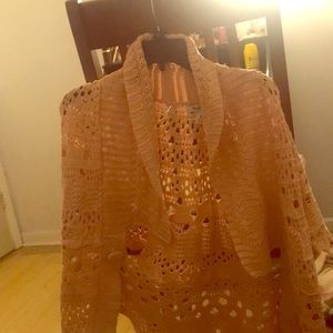 Light pink knit sweater